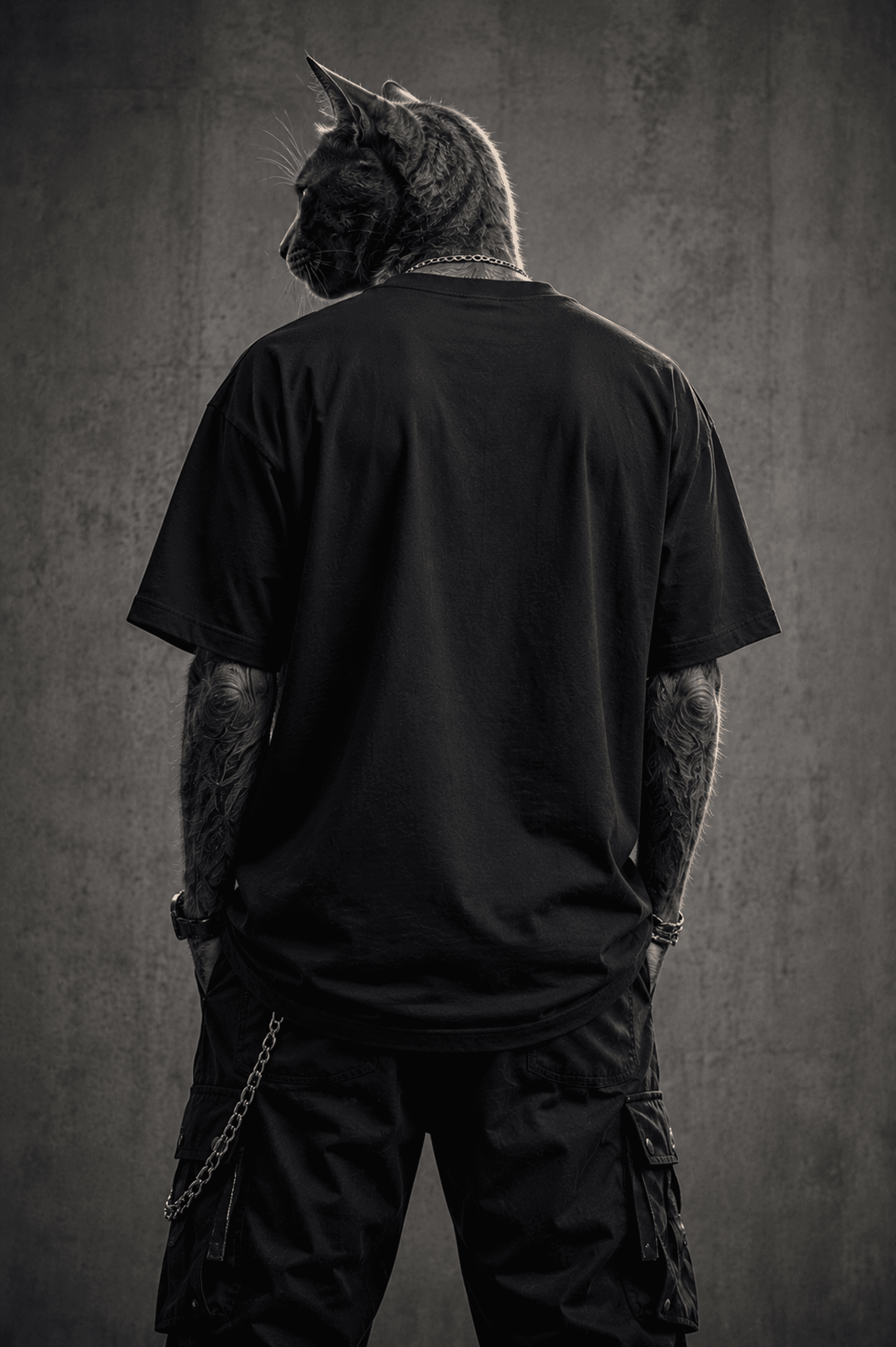ONARIKA Shadow Oracle Field Unit black luxury streetwear editorial lifestyle image