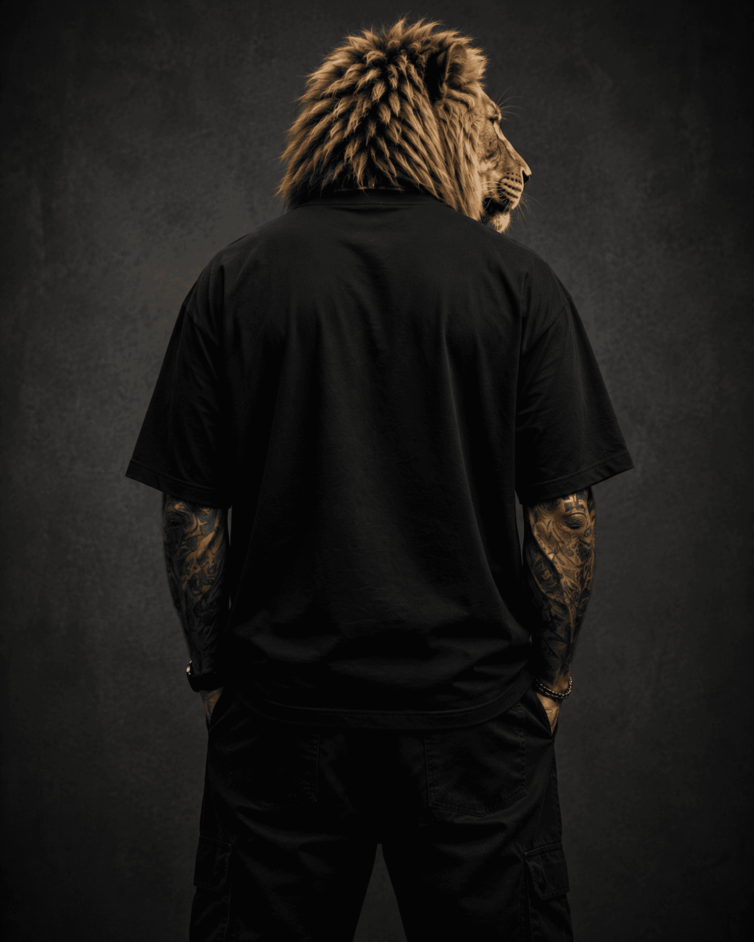 ONARIKA SIGNAL-14 YENI black premium apparel close-up campaign detail